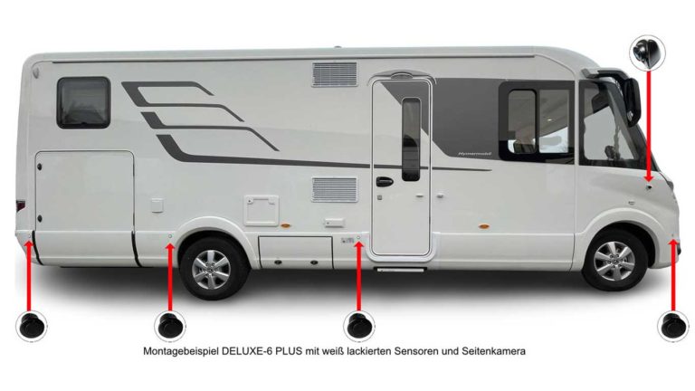 Hymer Mercedes Mit CaraWarn Abbiegeassistent Deluxe 6 Und Alarmanlage